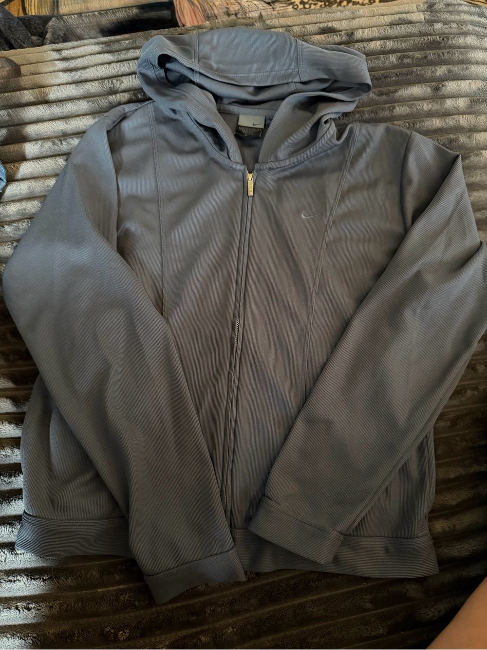 VINTAGE (2003-2006)Nike Women's Dri-FIT Lightweight Ribbed Full-Zip Track Jacket
